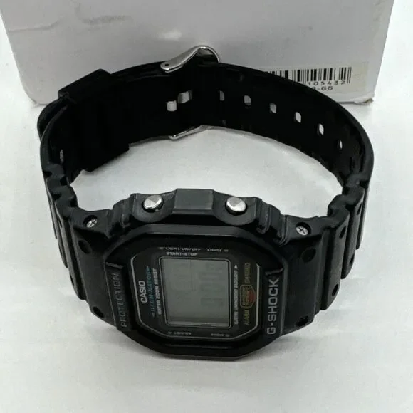 Casio G-Shock DW-5600E Men's Black Resin Strap Digital Dial Wrist Watch JNA85 - Picture 7 of 12